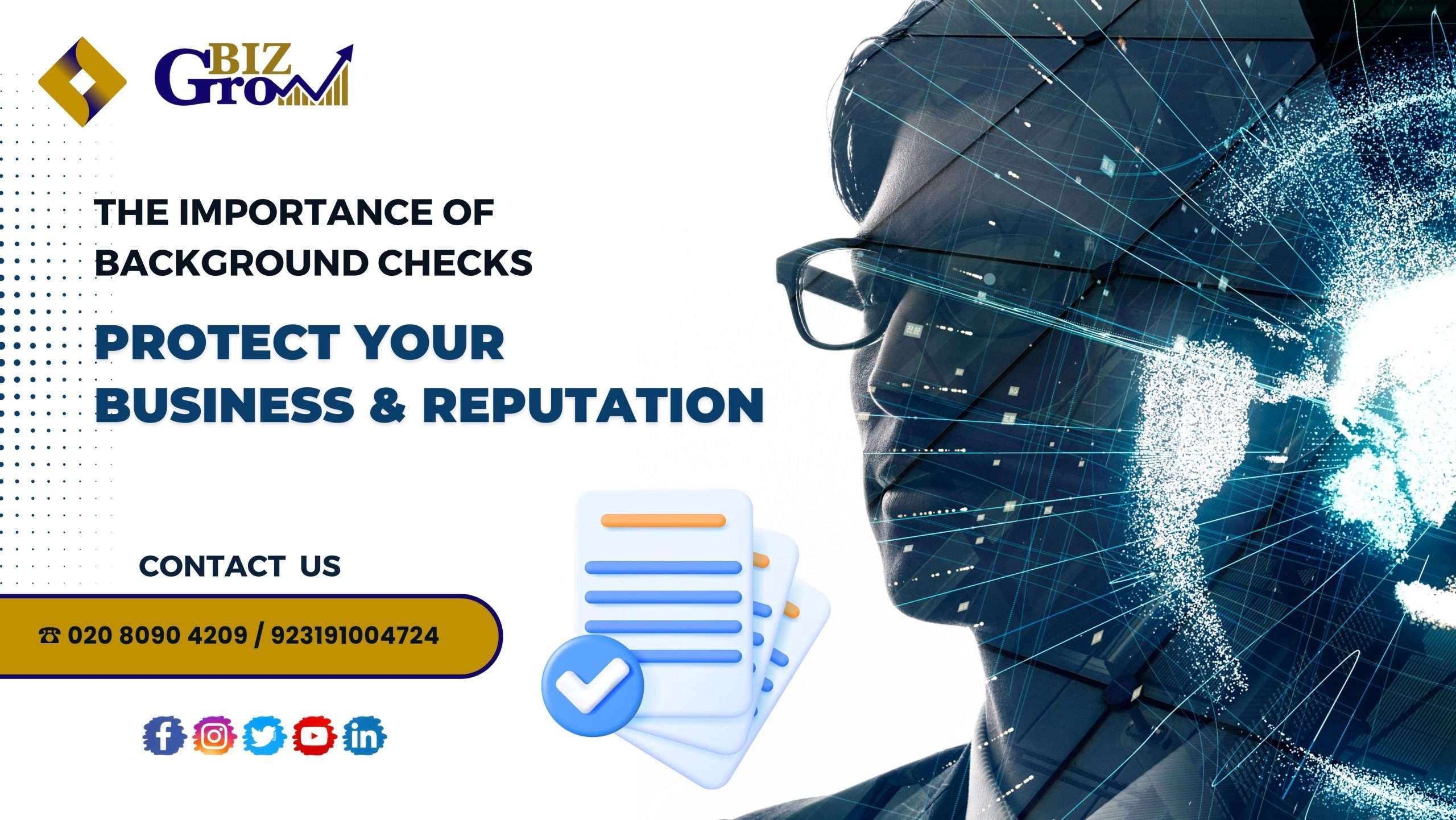 Safeguard your business and reputation with thorough background checks