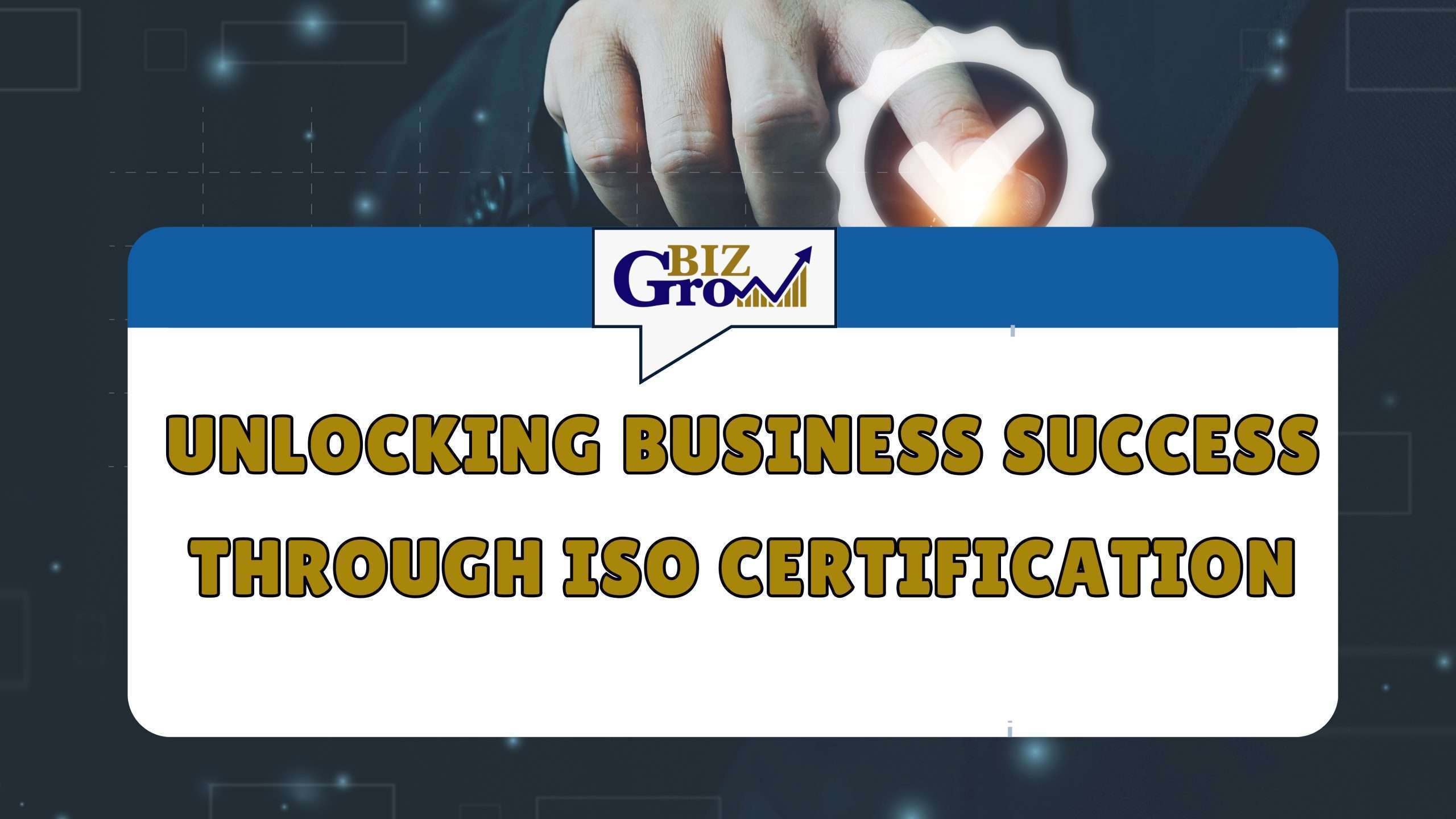 ISO Certification for business success
