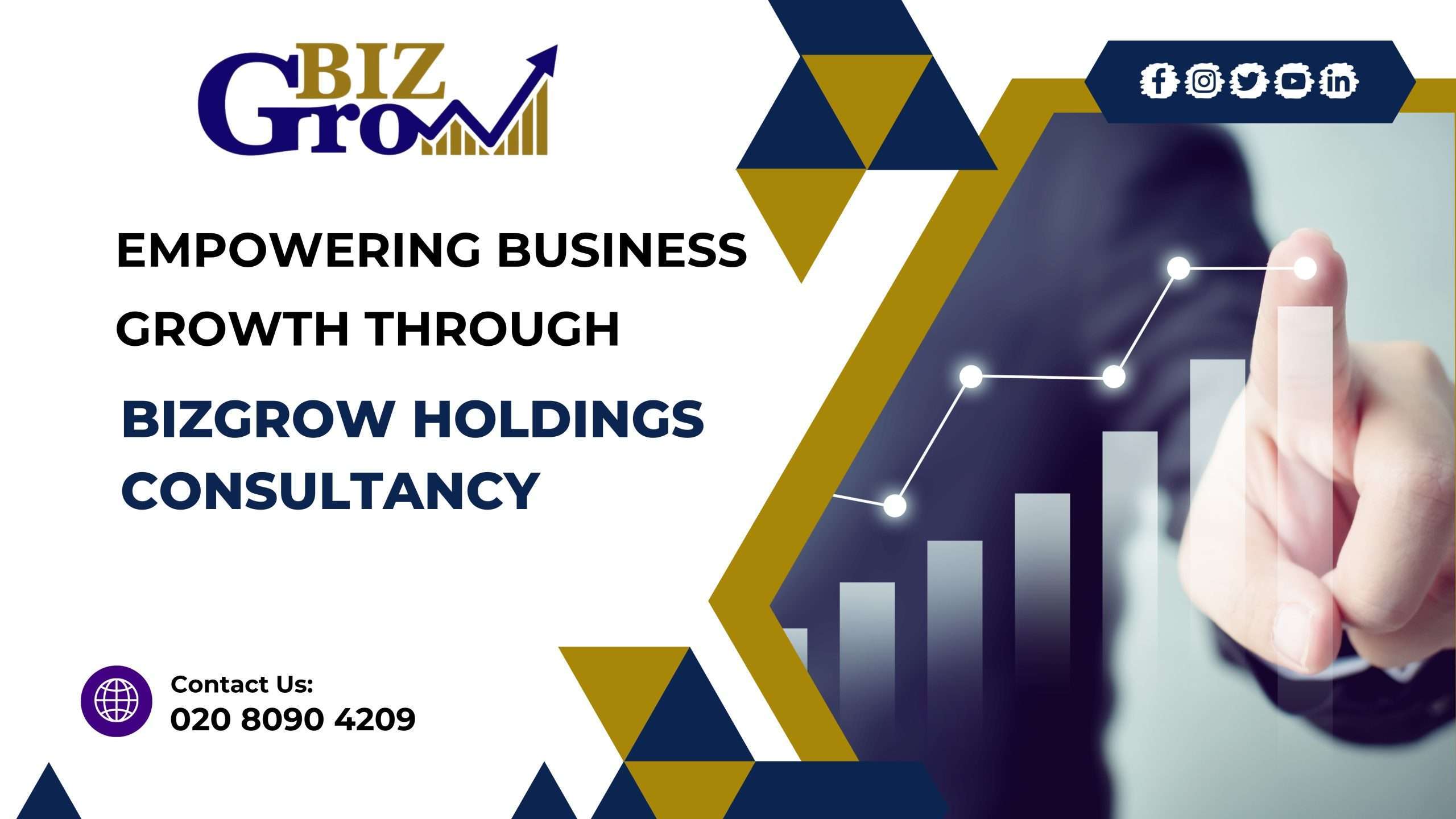 Empowering Business Growth through BizGrow Holdings Consultancy